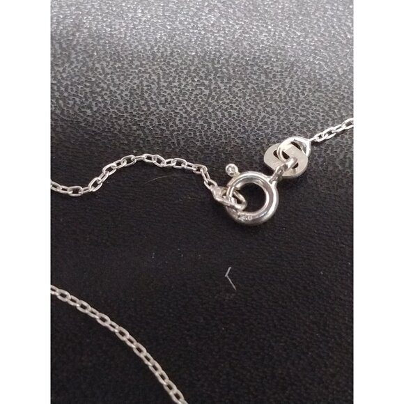 **Final Sale** Sterling silver heart necklace and earrings - Picture 6 of 12